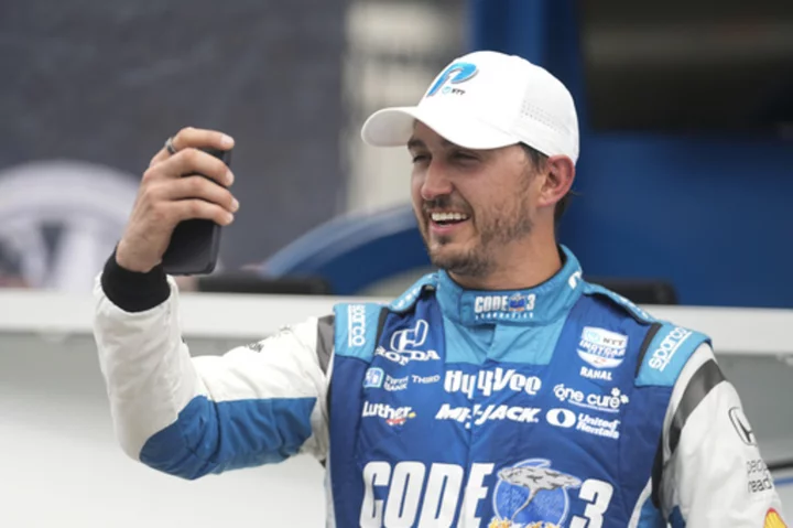 Graham Rahal savors Indianapolis GP celebration after winning 1st IndyCar pole in six years