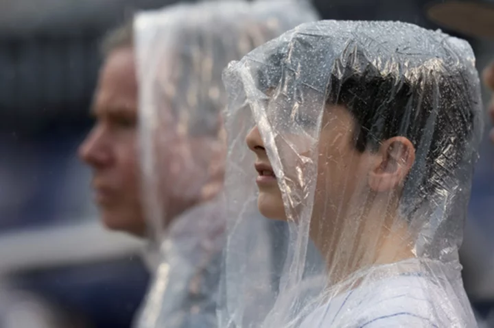 Mets-Nationals game suspended in 3rd inning after nearly 4-hour rain delay