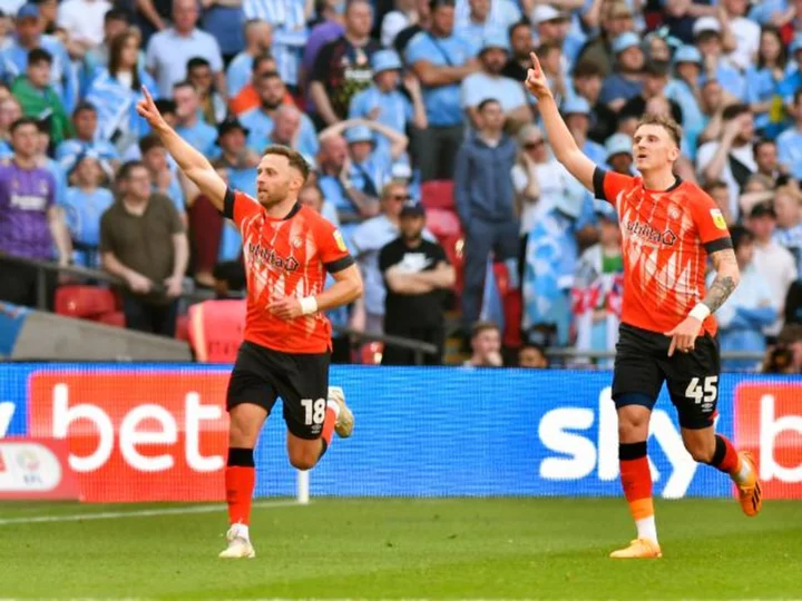 Play-off final: Luton Town completes remarkable rise to the Premier League with victory over Coventry City