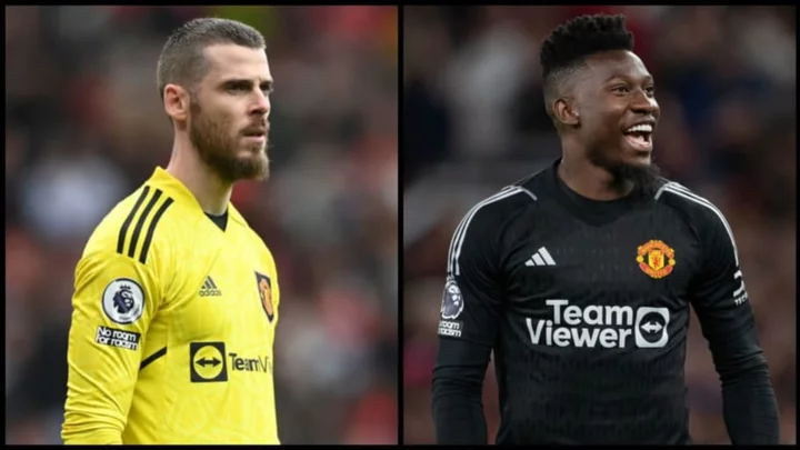 David de Gea's Man Utd records that Andre Onana could break