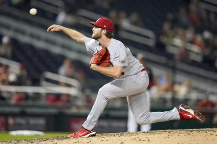 Cardinals place pitcher Jake Woodford on injured list with right shoulder strain