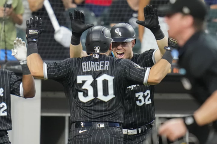 Robert and Burger homer, Toussaint gets first win as White Sox beat Guardians 3-0