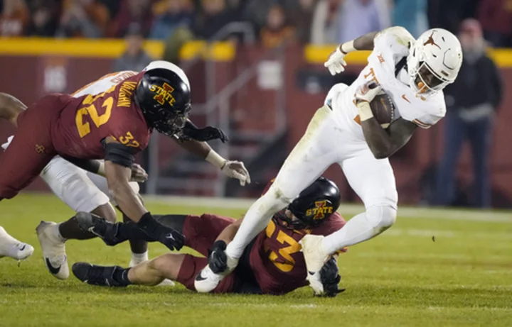 No. 7 Texas plays its Big 12 regular-season finale against Texas Tech