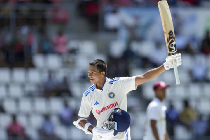 Centuries by Jaiswal and Rohit drag India to 162-run lead in Dominica