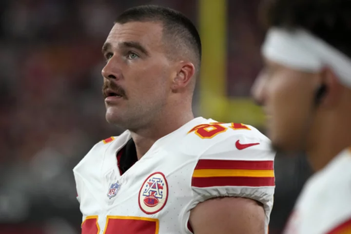 Chiefs without injured All-Pro tight end Travis Kelce for NFL opener against Detroit