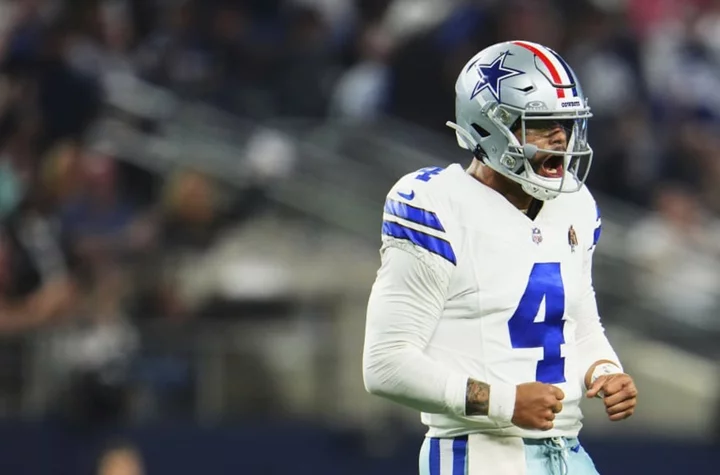 Dak Prescott silently sending a message to every hater in 2023 season