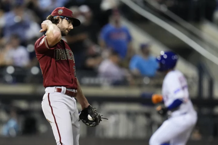 Arizona ace Zac Gallen tagged as Alonso and Vientos lead the Mets to a 7-1 win at Citi Field