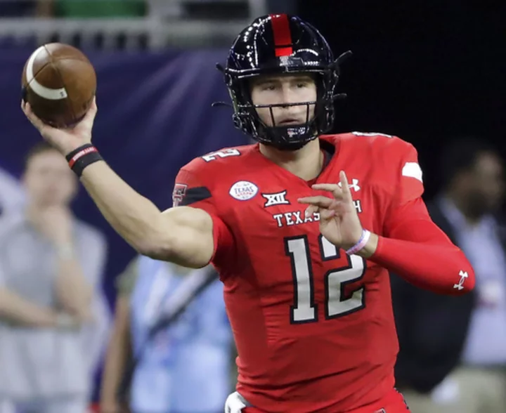 Texas Tech QB Tyler Shough set to face former team in home opener as No. 13 Oregon visits