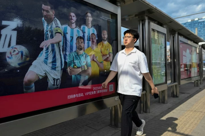 Messi gets rockstar welcome in China ahead of Australia friendly