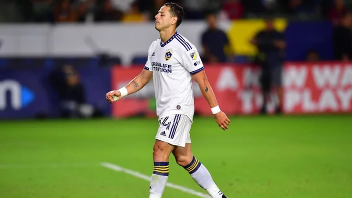 LA Galaxy's Javier 