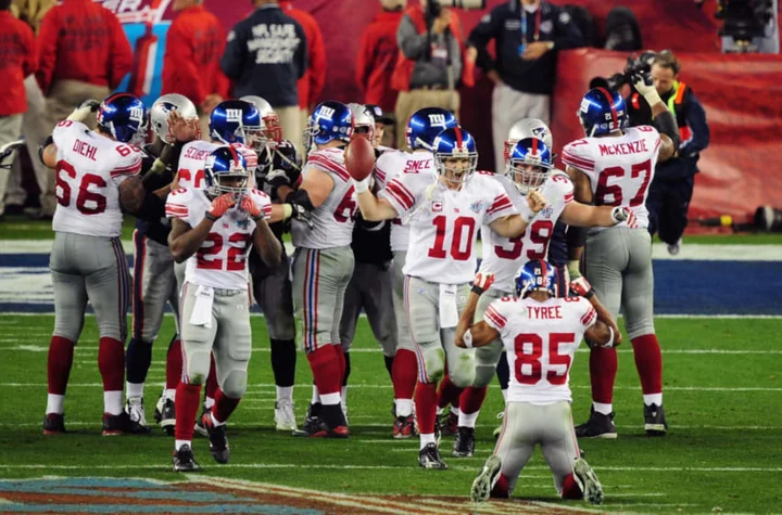 Giants' Eli Manning reflects on the 'Helmet Catch' 15 years later