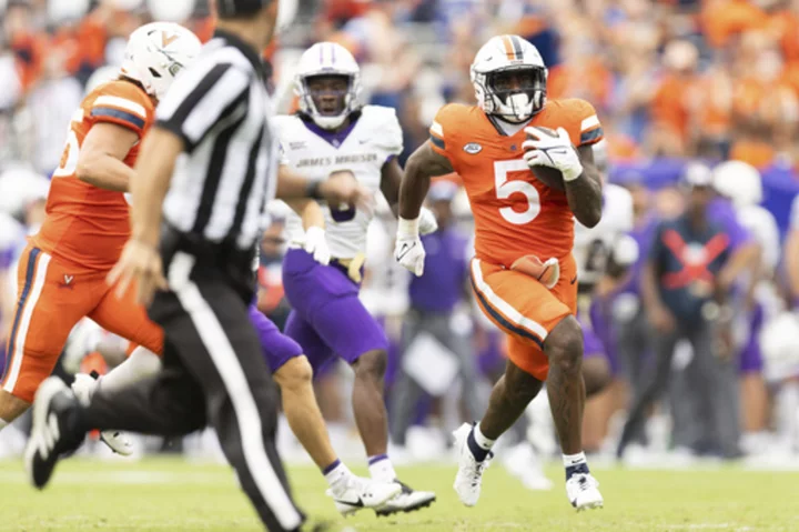 James Madison spoils Virginia's UVA Strong celebration 36-35 on touchdown pass with 55 seconds left