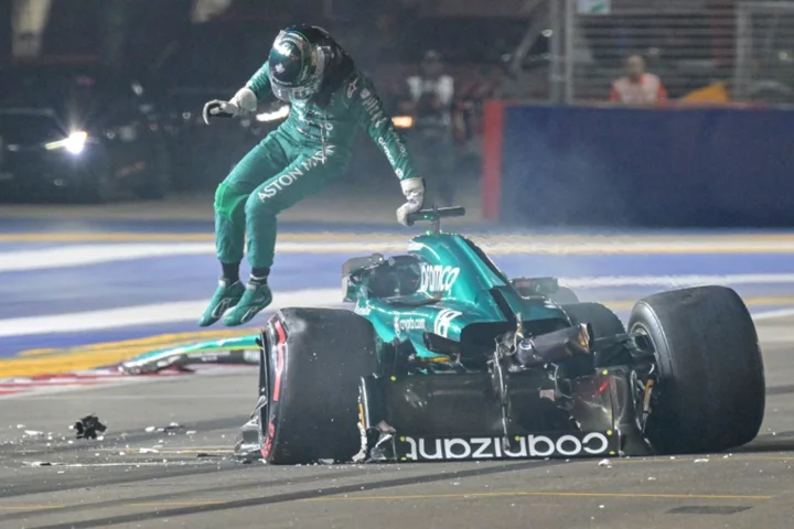 Stroll out of Singapore GP following horror qualifying crash