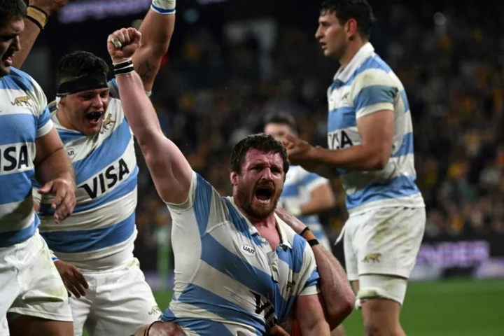 Argentina coach Cheika changes five for South Africa