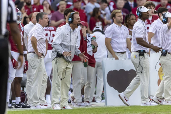 Nick Saban enjoying his resilient Alabama team even if the ride has been bumpy