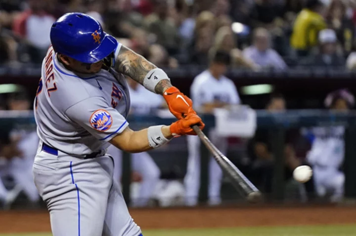 Lindor homers and triples twice, Mets bash Diamondbacks 9-0 to win fifth straight