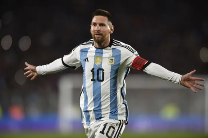 Messi is a doubtful starter for Argentina's World Cup qualifying game in Bolivia