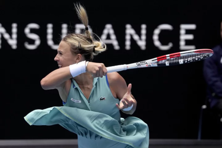 Former 2nd-ranked tennis player Anett Kontaveit retiring because of a back injury