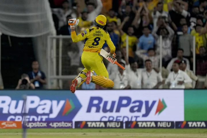 Chennai wins Indian Premier League beating Gujarat in stunning final