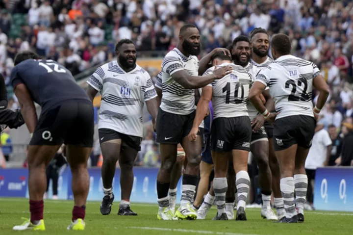 Fiji picks Tela to replace injured Muntz for opening Rugby World Cup pool game against Wales