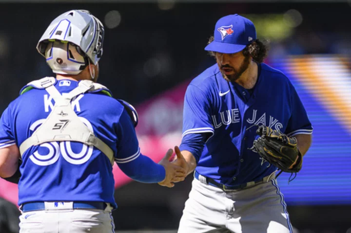 Blue Jays activate All-Star RHP Romano off IL, SS Bichette to begin rehab assignment