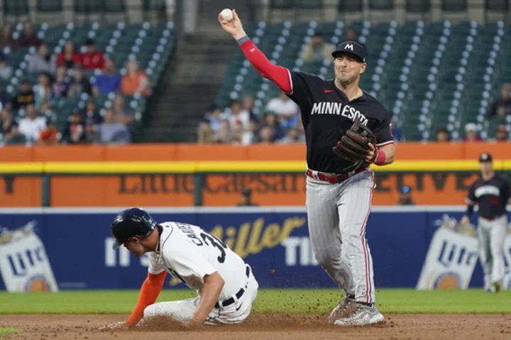 Carlos Correa leads Twins to 9-3 win over Tigers