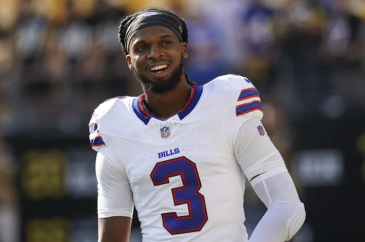 Damar Hamlin not expected to play in the Bills' opener against the Jets, AP source says