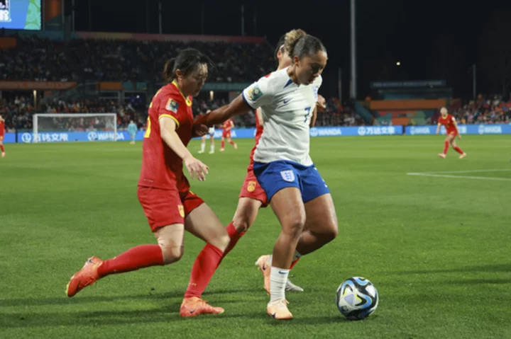 Lauren James scores twice as England routs China 6-1 at the Women's World Cup