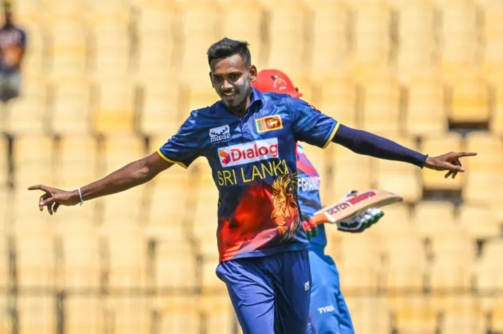 Afghanistan bowled out for 116 after Chameera takes four