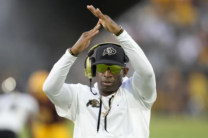 Colorado coach Deion Sanders calls late game times 'stupidest thing ever invented in life'