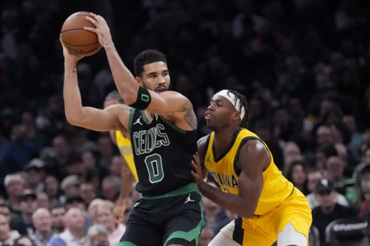 Jayson Tatum has 30 points and 12 rebounds, Celtics rout Pacers 155-104 to remain unbeaten