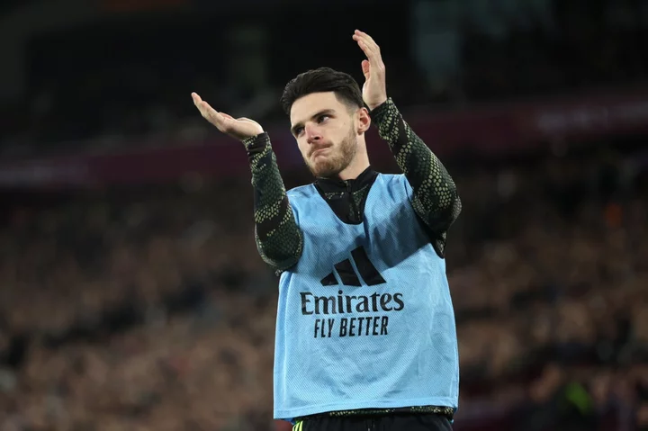 Declan Rice booed by West Ham fans on return to London Stadium