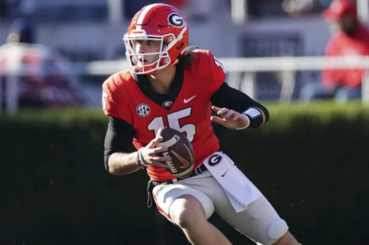 No one in college football has bigger shoes to fill than Georgia's Carson Beck.