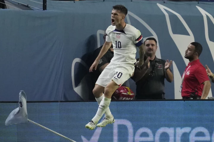 Pulisic scores twice as US beats Mexico 3-0 in CONCACAF Nations League