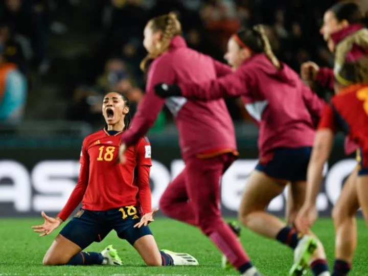 'Let's keep going': Emotion flows as Spain reaches its first ever Women's World Cup final