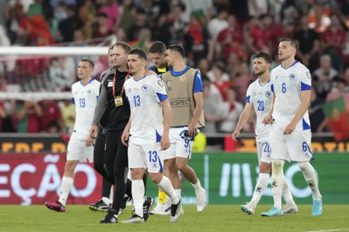 Bosnia-Herzegovina coach out after 4 games in charge of the national soccer team