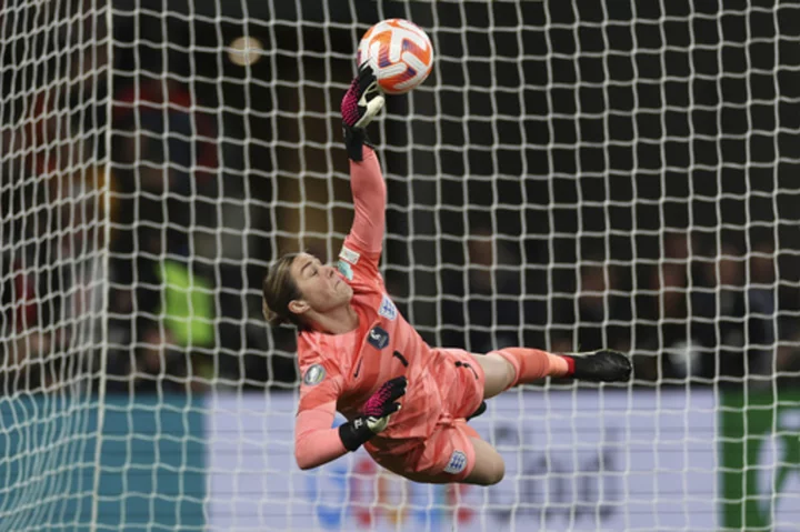 England goalkeeper Earps disappointed that her Women's World Cup shirts aren't on sale for fans