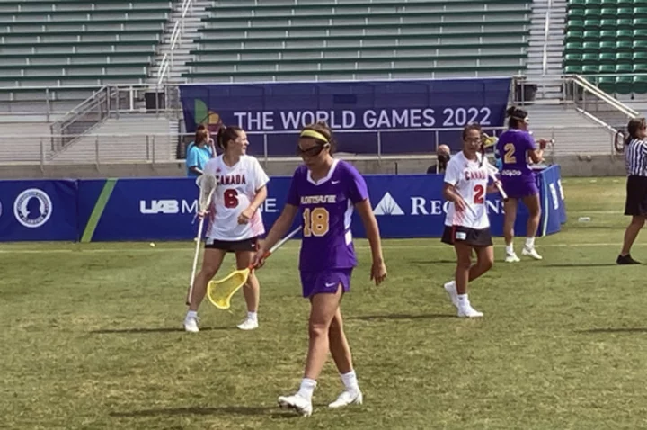 Lacrosse at the Olympics gives Native Americans a chance to see their sport shine