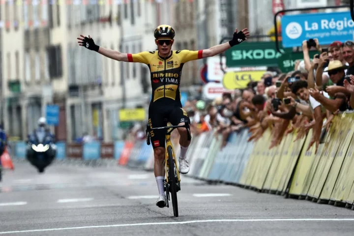 Tour champion Vingegaard in control with Dauphine fifth stage win