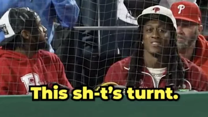 De'Andre Swift and Terrell Edmunds Had the Time of Their Life at the NLCS