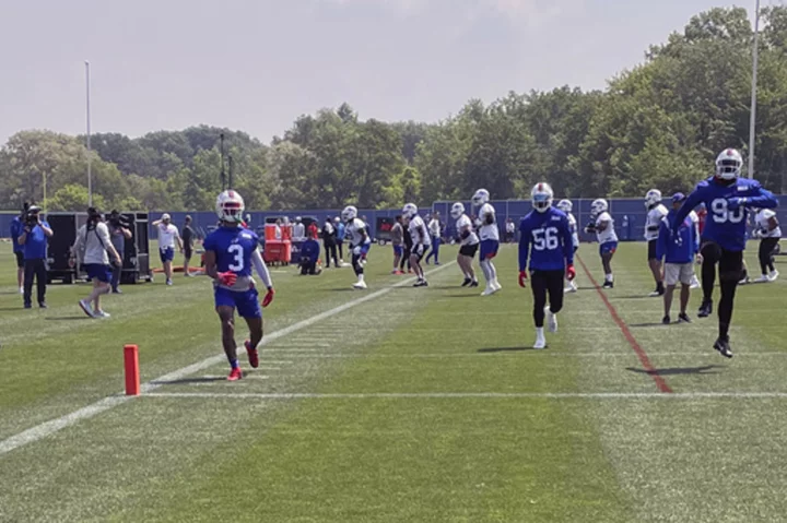 Bills' Hamlin participates in team drills for first time this offseason