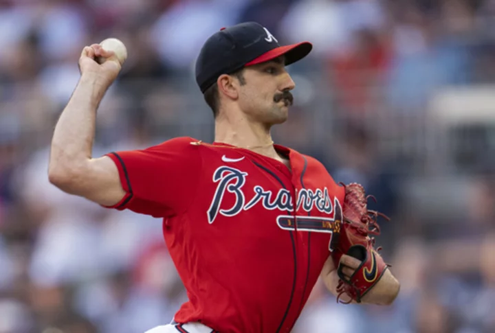 Strider strikes out 10 in 7 innings, Braves beat Giants 4-0 for 3rd straight shutout