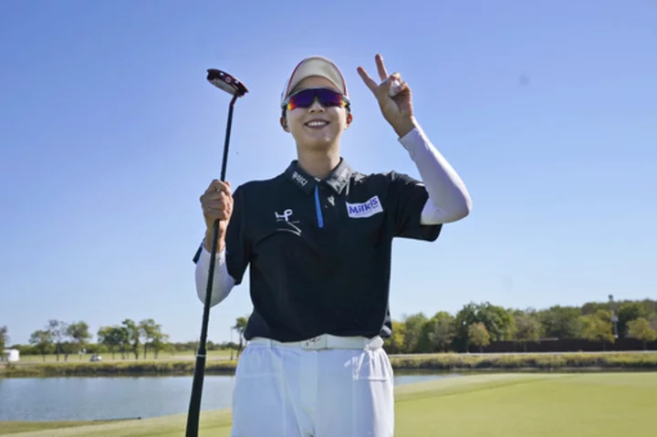 Hyo Joo Kim completes a wire-to-wire win at The Ascendant LPGA in Texas