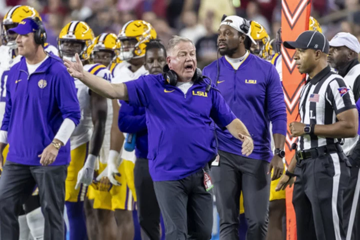 No. 18 LSU and unranked Florida seek strong finishes under their second-year coaches