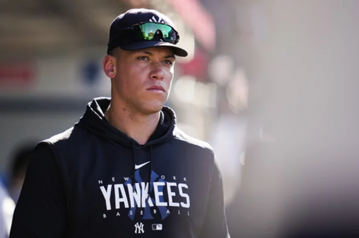 Aaron Judge is in Tampa playing simulated games. The Yankees don't rule out a return this weekend