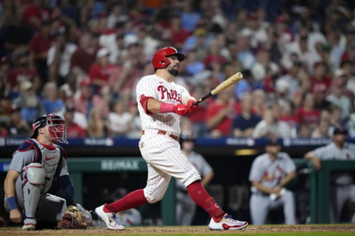 Cristopher Sanchez throws 6 innings to help Phillies beat Cardinals 7-2