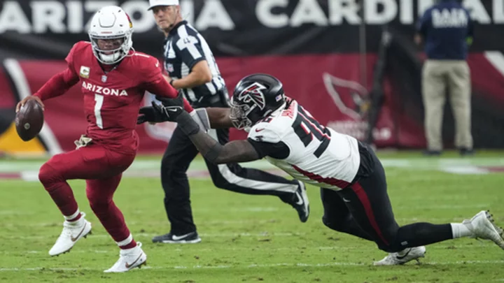 Kyler Murray leads game-winning drive in return from ACL injury as Cardinals beat Falcons 25-23