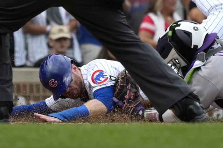 Suzuki and Young hit two-run homers, Taillon pitches six scoreless as Cubs blank Rockies