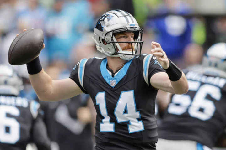 Relying on Andy Dalton's arm helped the Panthers' passing game but couldn't avert an 0-3 start