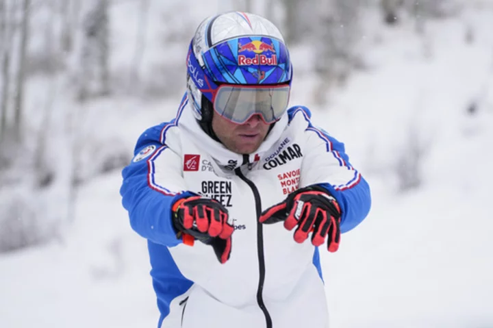 World Cup men's downhill race canceled due to heavy snowfall at Beaver Creek, Colorado